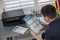 3-in-1 multifunctionele printer - BROTHER - DCP-T580DW - Wi-Fi en Wi-Fi Direct - Inkjet - A4-tank - thumbnail