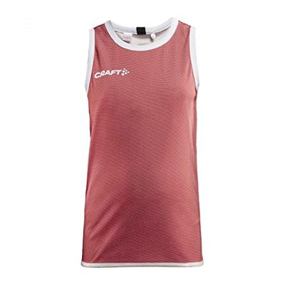 Craft 1911111 Progress Rev. Basket Singlet J - Bright Red/White - 158/164