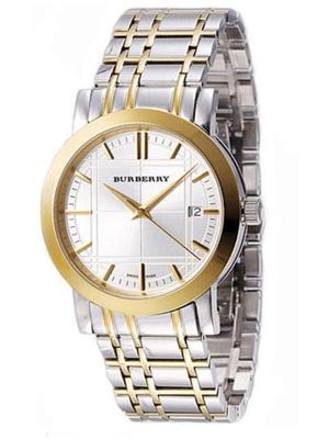 Horlogeband Burberry BU1358 Staal Bi-Color Horlogeband Burberry BU1358 Staal Bi-Color