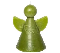 Home Society kaars engel 7.5x11cm groen 1 stuks - thumbnail