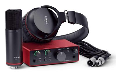 Focusrite Scarlett 4rd Gen Solo Studiobundel
