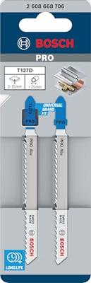 Bosch Accessoires PRO Alu T127D decoupeerzaagblad | 100 mm | 2 pcs - 2608668706 - thumbnail