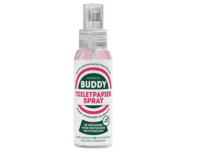 The Good Brand Buddy toiletpapier spray 100 Milliliter The Good Brand Buddy toiletpapier spray 100 Milliliter