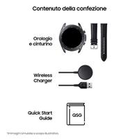 Samsung Galaxy Watch 3 Smartwatch Bluetooth, behuizing 41 mm staal, armband leer, verzadigingsmeter, valherkenning, sportbewaking, 48,2 g, batterij 247 mAh, IP68, Mystic Brons [Italiaanse versie] - thumbnail
