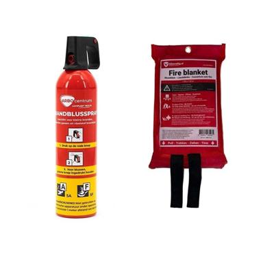 Sprayblusser + blusdeken pakket