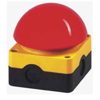 Eaton FAK-R/V/KC02/IY Voet- en slagdrukknop Opbouw 2x NC IP67/IP69K 1 stuk(s) Piece - thumbnail