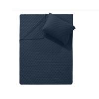 DreamHouse Bedding Bedsprei Fremont - Navy 180 x 250 + 1 kussensloop - thumbnail