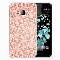 HTC U Play TPU bumper Pattern Orange - thumbnail