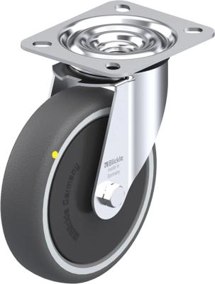 Blickle LE-PATH 125KF-ELS Zwenkwiel Wieldiameter: 125 mm Draagvermogen (max.): 150 kg 1 stuk(s)