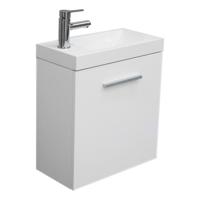 Wiesbaden Emma fonteinkastje + wastafel 50 x 25 x 50 cm wit - thumbnail