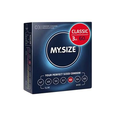 My Size - Natural Latex Condom 60 Width 3 St.