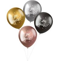 Shimmer Ballonnen &apos;25 Years&apos; (4st) - thumbnail