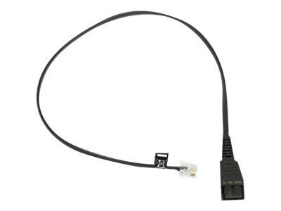 Jabra Kabeldeel QD naar RJ10 (Siemens, 0,5 m, glad)