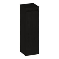 Brauer Joy - Hoge Kast - 120 cm - 1 Deur - Greeploos - Linksdraaiend - Timber Black - thumbnail