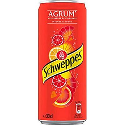 Schweppes agrumes zero blik 33cl (4x6-pack)