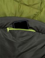 Vaude Sioux 100 II Syn Mummie Slaapzak Avocado left - thumbnail