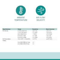 Extech AN100 Windmeter 0.4 tot 30 m/s - thumbnail