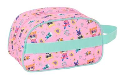 Reistasje SuperKitties Roze Turkoois 26 x 15 x 12 cm Reistasje SuperKitties Roze Turkoois 26 x 15 x 12 cm