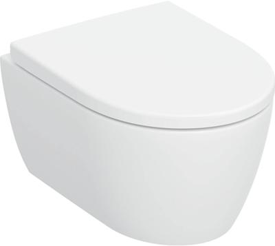 Wandcloset Geberit iCon Compact WC Diepspl. TurboFlush SC QR Wit