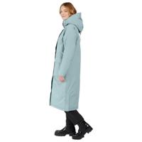 Didriksons Leya Long Parka Jas Dames Factory Blue 40 - thumbnail