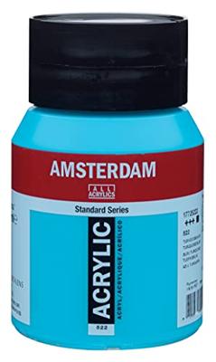Royal Talens Amsterdam Acrylverf 500 ml - Turkooisblauw 522