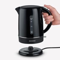 Severin 4322 Waterkoker Snoerloos, Oververhittingsbeveiliging Aantal/Volume: 1.7 l Zwart - thumbnail