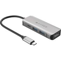 Hyper HD41-GL 4-in-1 USB-C adapter - HDMI 4K60Hz - USB-C 5Gb/s 100W PD - 2x USB-A 5Gb/s - thumbnail