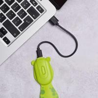 Mondikaarten Flexilight leeslamp kikker oplaadbaar - thumbnail