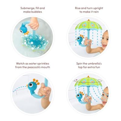 Pauw badparaplu - YOKIDOO groen