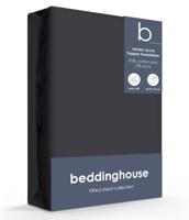 Beddinghouse Jersey-Lycra Topper Hoeslaken anthracite-70/80 x 200/220 cm - thumbnail