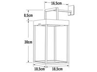 KonstSmide Mobiele tafellampPortofino zwart - 7815-750 - thumbnail