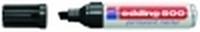 Permanente markeerstift Edding 500 Zwart (10 Stuks) - thumbnail