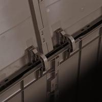 Tuinbox 180 L PP houtlook bruin - thumbnail