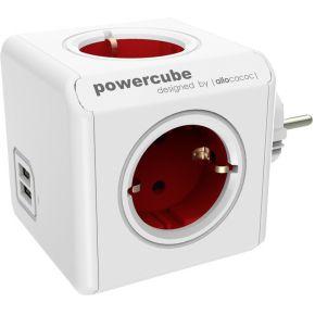 Allocacoc Powercube Original USB Rood Allocacoc Powercube Original USB Rood