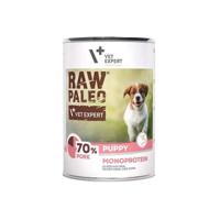 VETEXPERT Raw Paleo Puppy Monoproteïne Varkensvlees - natvoer voor puppy's - 400 g - thumbnail