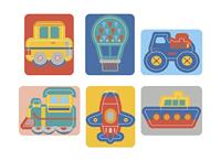 Clementoni Little Match Fun Vehicles - thumbnail