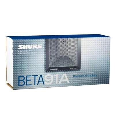 Shure Beta 91a condensator boundary microfoon voor kick drum Shure Beta 91a condensator boundary microfoon voor kick drum