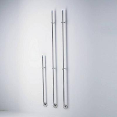 Instamat Jay Elektrische Handdoekradiator 172cm hoog 29Watt geborsteld RVS JAY003 Instamat Jay Elektrische Handdoekradiator 172cm hoog 29Watt geborsteld RVS JAY003