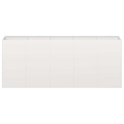 Plantenbak 200x40x80 cm roestvrij staal