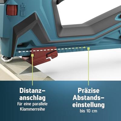 Novus Tools J-550 031-0373 Accunietpistool Type niet Type 37, Type 53 Lengte nieten 6 - 14 mm Zonder accu, Zonder lader