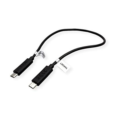 ROLINE USB 2.0 Oplaadkabel, Micro B M/M, zwart, 0,3 m ROLINE USB 2.0 Oplaadkabel, Micro B M/M, zwart, 0,3 m