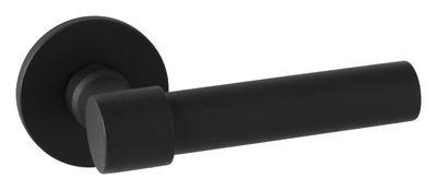 Bolt L+L op ø52x5mm roz. zonder nokken zwart