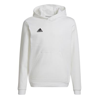 adidas Entrada 22 Sweat Hoodie Kids Wit Zwart