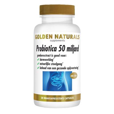 Golden Naturals Probiotica 50 Miljard Capsules