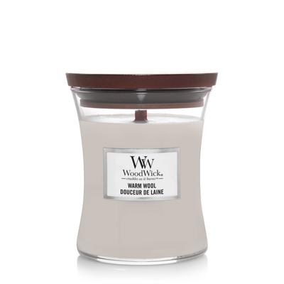 WoodWick Warm Wool Medium Candle WoodWick Warm Wool Medium Candle