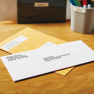 Etiket dymo labelwriter adressering 28x89 2st wit | 6 stuks