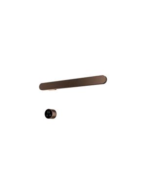 Hotbath &MORE set van 1 rails RASS50 SOFT SQUARE 50 cm met separate schakelaar en inbouw element Tuscan Bronze (RASS50-1TB) Hotbath &MORE set van 1 rails RASS50 SOFT SQUARE 50 cm met separate schakelaar en inbouw element Tuscan Bronze (RASS50-1TB)