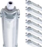 Proventa LED TL 8 armaturen met lampen 150 cm - Koud wit licht 6500 K - Waterdicht - Voordeelverpakking - 8 stuks - thumbnail