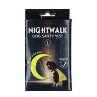 Nightwalk Safety Vest Geel L - thumbnail