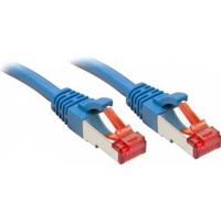 LINDY 47719 RJ45 Netwerkkabel, patchkabel CAT 6 S/FTP 2.00 m Blauw Snagless 1 stuk(s) - thumbnail